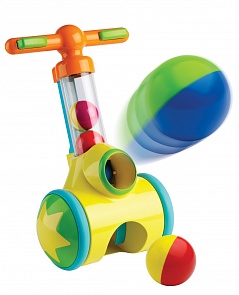 Стреляющая шариками игрушка Толкай-Запускай-Собирай (Tomy, E71161st) Стреляющая шариками игрушка Толкай-Запускай-Собирай (Tomy, E71161st)